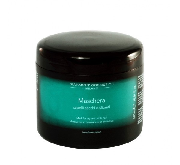 DCM Mask for Dry and Damaged Hair Маска за суха и изтощена коса с екстракт от цвят на лотос 500ml